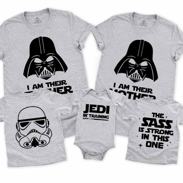 Personalized SW Family Matching Tees Beepumpkin