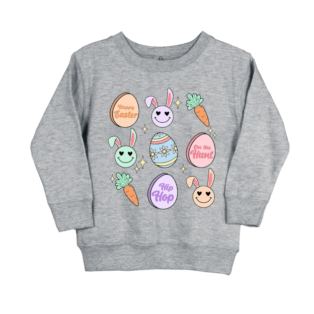 Smiley Bunny Kid's Sweatshirt