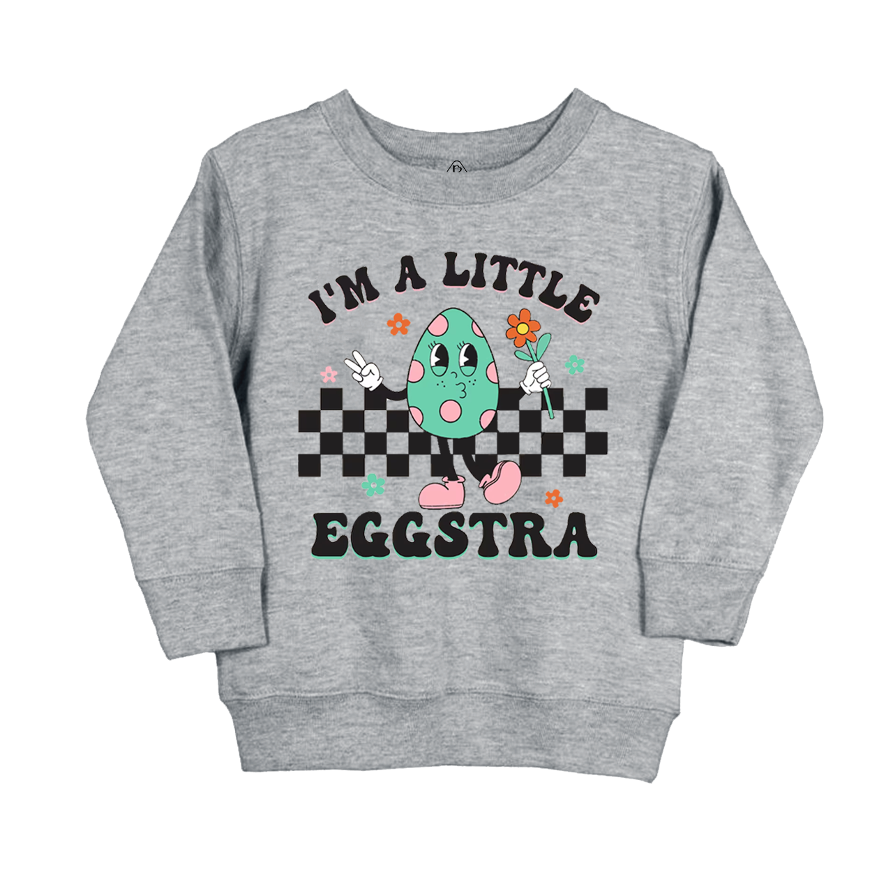 I'm A Little Eggstra Kid's Sweatshirt