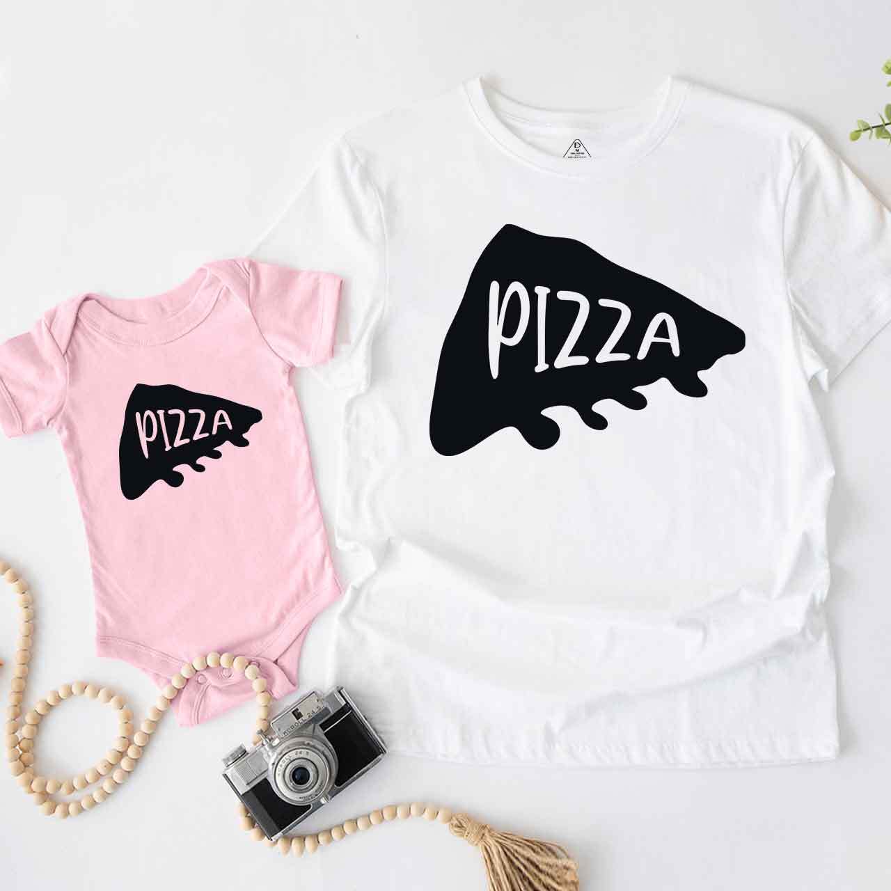 Pizza Love Dad&Me Matching Shirts