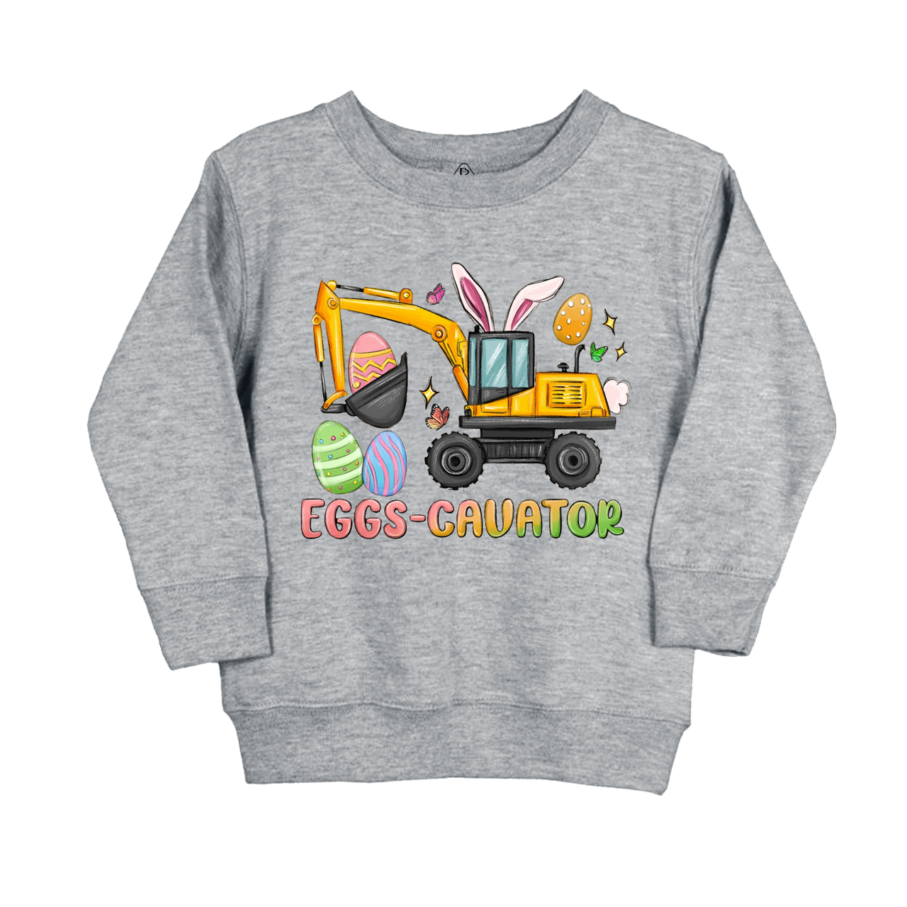 Eggs Cavator Easter Kid's Sweatshirt