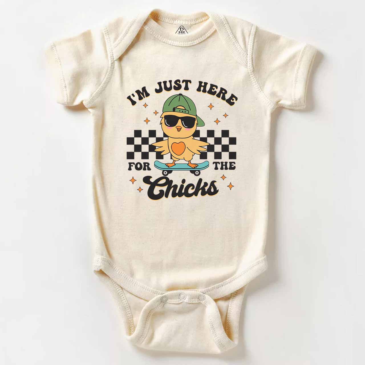 I’m Just Here for the Chicks Bodysuit Beepumpkin