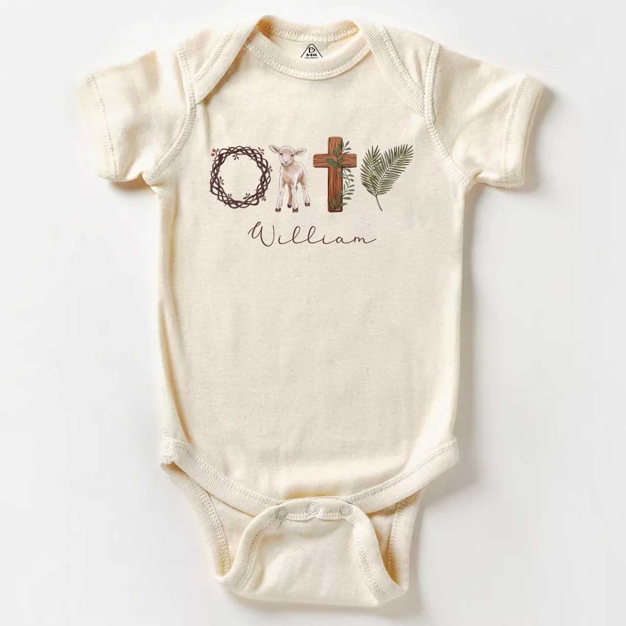 True Story He Is Risen Easter Bodysuit Beepumpkin