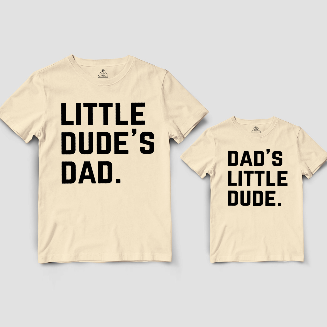 Little Dude's Dad Dad&Me Matching Shirts