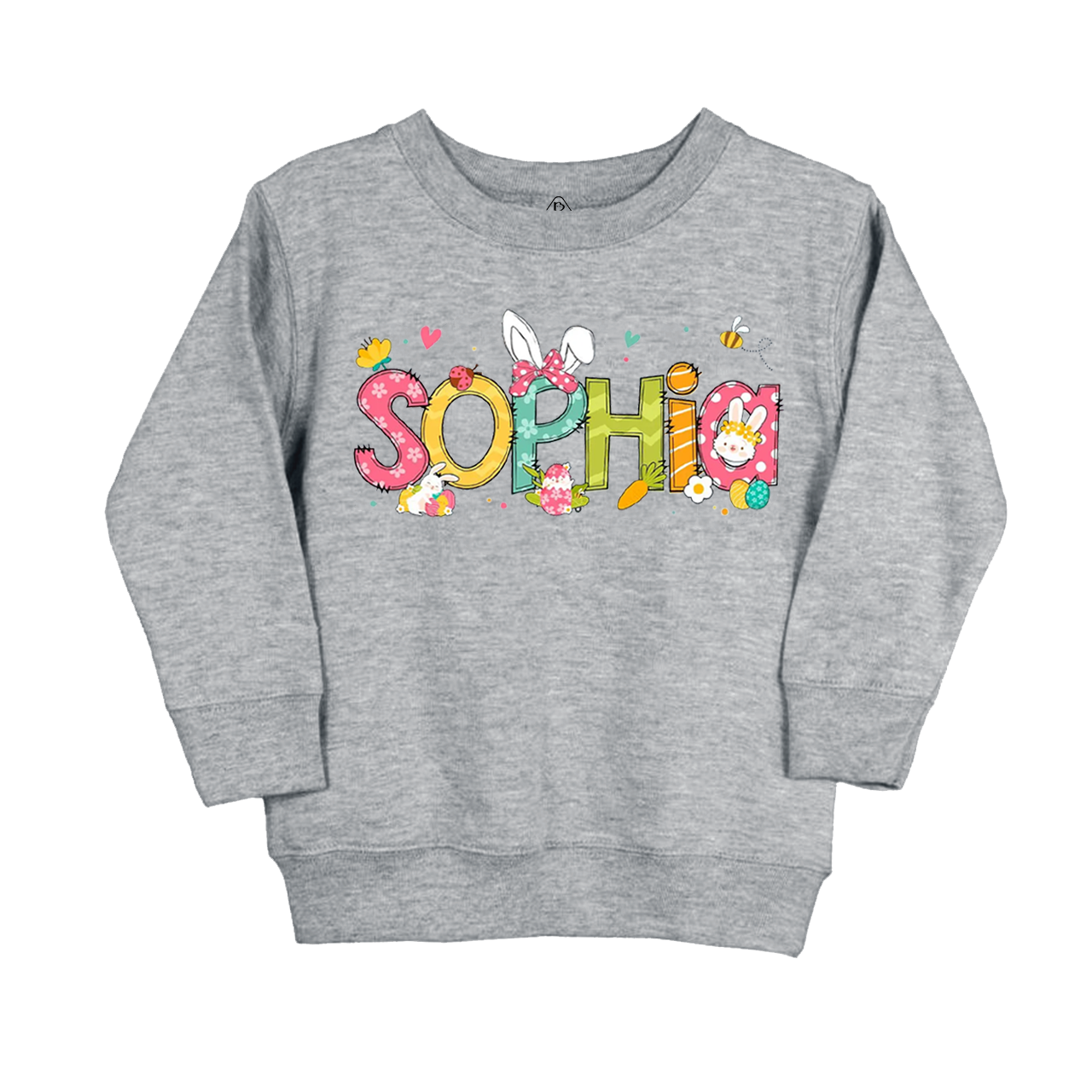 Personalized Name Kids Easter Sweatshirt