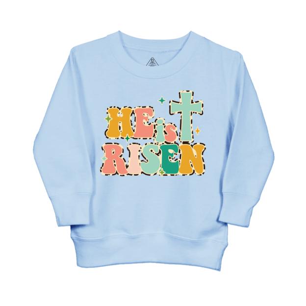 He Is Risen Easter Kid's Sweatshirt