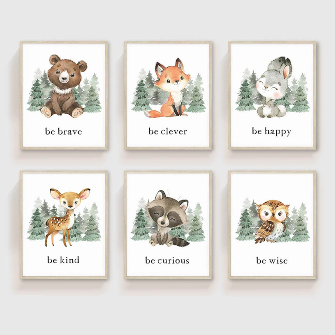 Forest Partners Digital Nursery Art