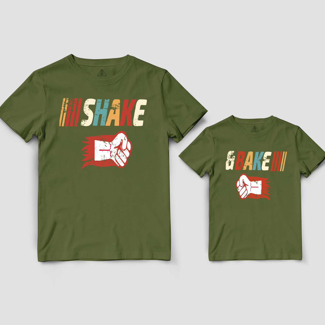 Shake And Bake Dad&Me Matching Shirts