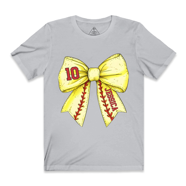 Softball Bow Mama T-Shirts