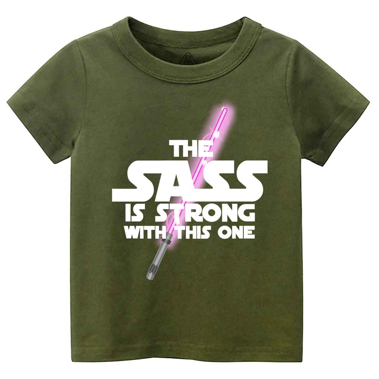 The Sass Is Strong With This One Toddler&Kid's Tees Beepumpkin 7