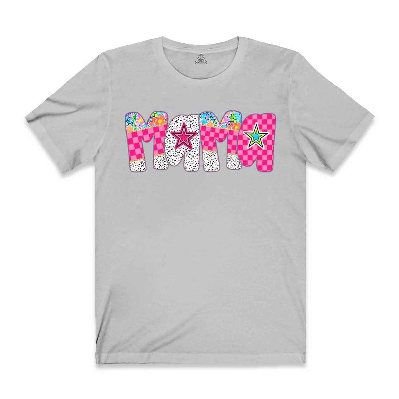 Vibrant And Playful Mama T-Shirts