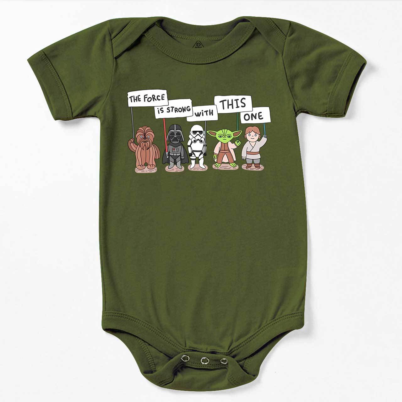 The Force Is Strong With This One Bodysuit Beepumpkin