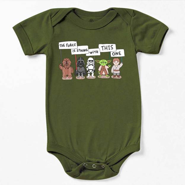 The Force Is Strong With This One Bodysuit Beepumpkin