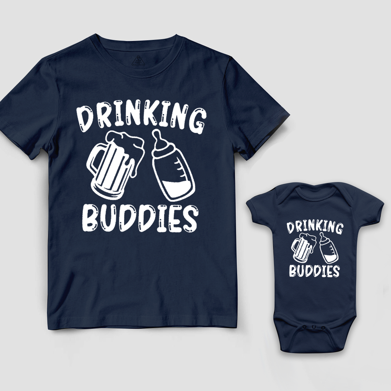 Drinking Buddies Dad&Me Matching Shirts