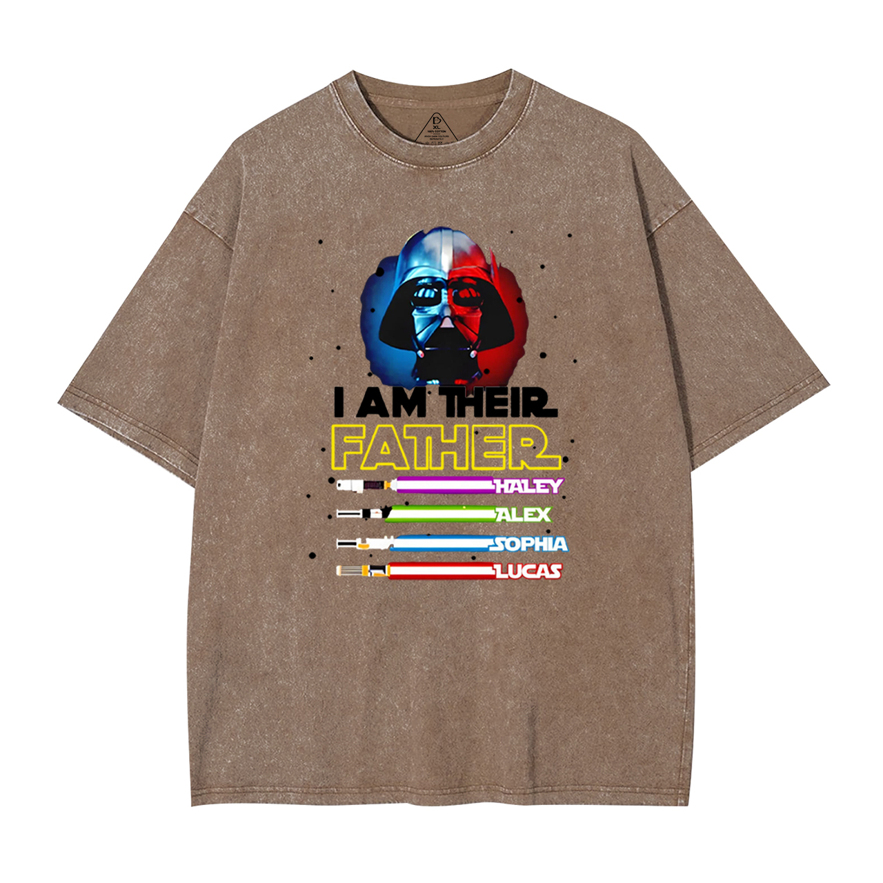 Personalized Name SW Washed T-Shirts 