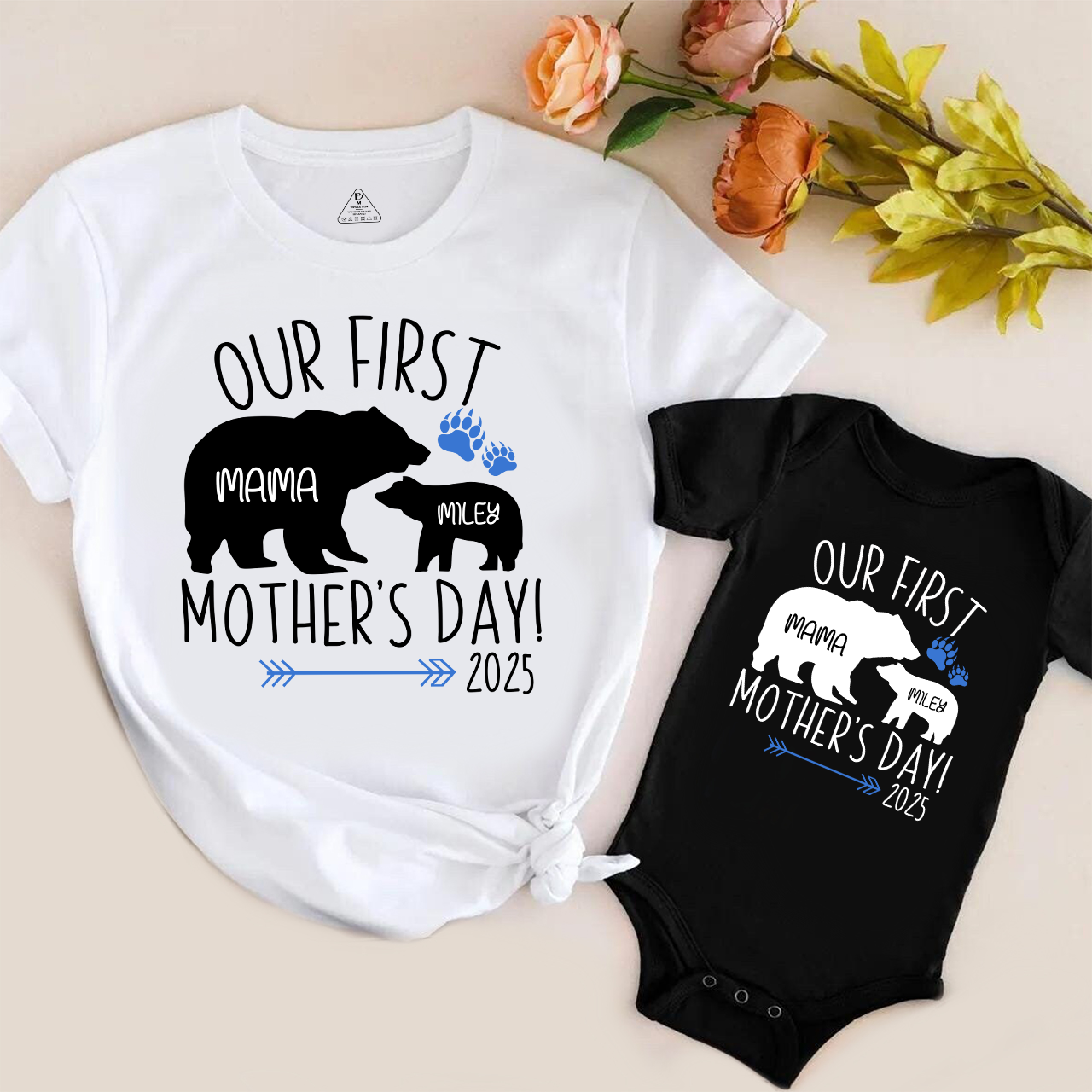 Baby Mom Bear Adult&Kids Shirt