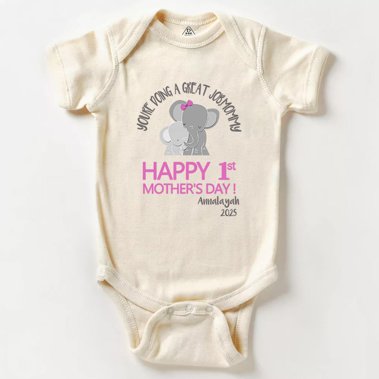 Happy 1st Mother's Day Bodysuit For Baby  Sale-Beepumpkin™