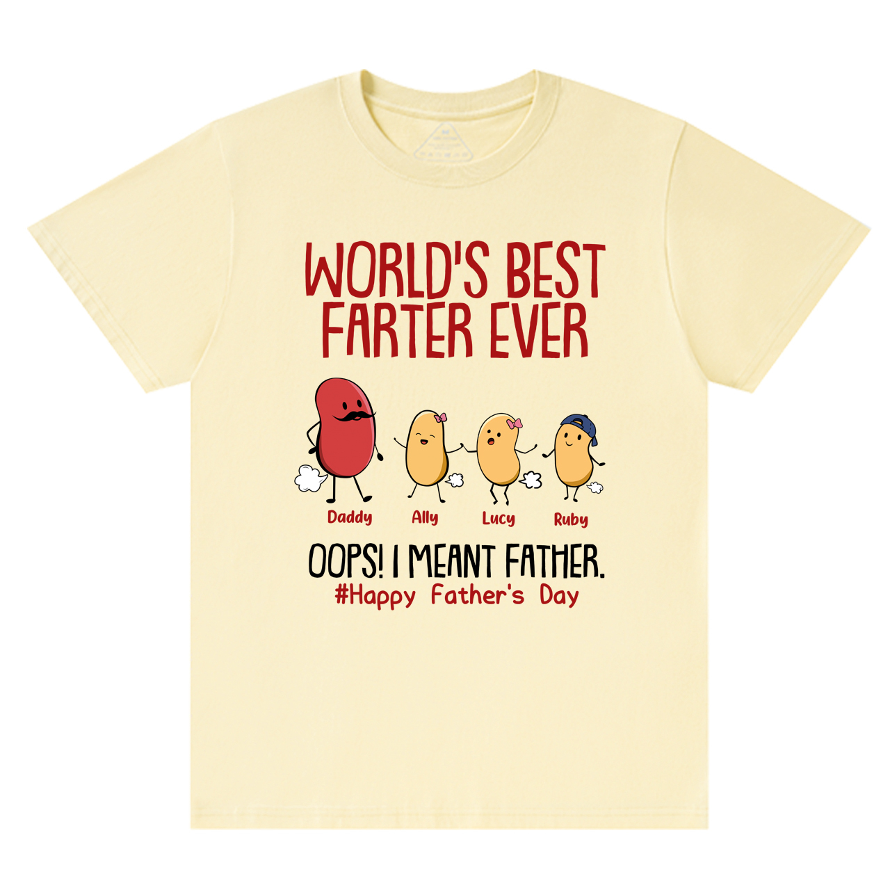 World's Best Farter Ever I Mean Father Funny Personalized Shirt