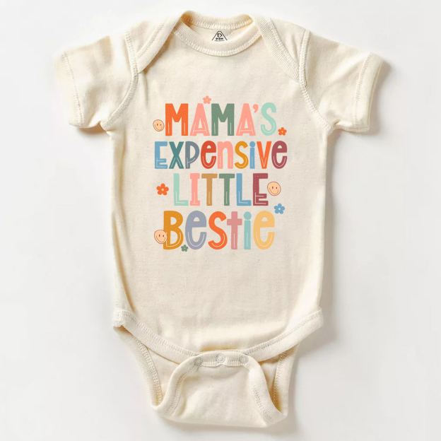 Mama's Expensive Little Bestie Bodysuit Beepumpkin