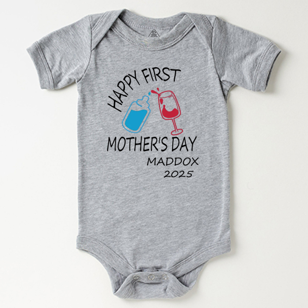 Happy Mother's/ Father's Day Cheers Bodysuit For Baby