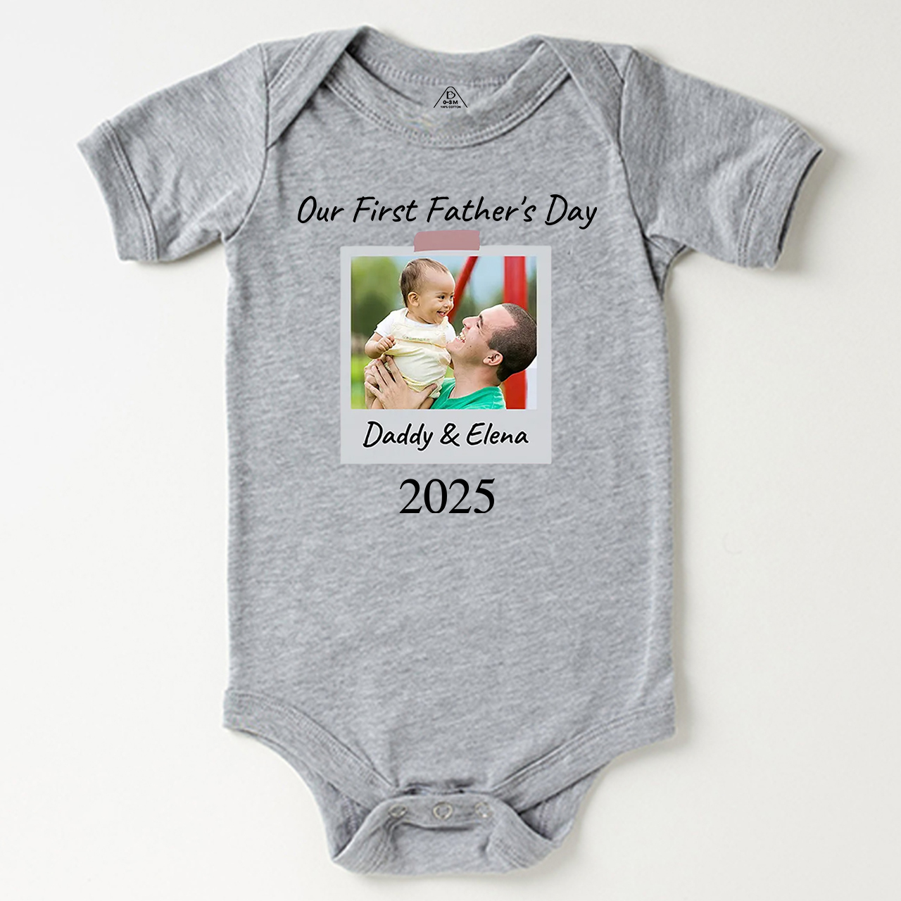 Our First Father's Day 2025 Baby Bodysuit