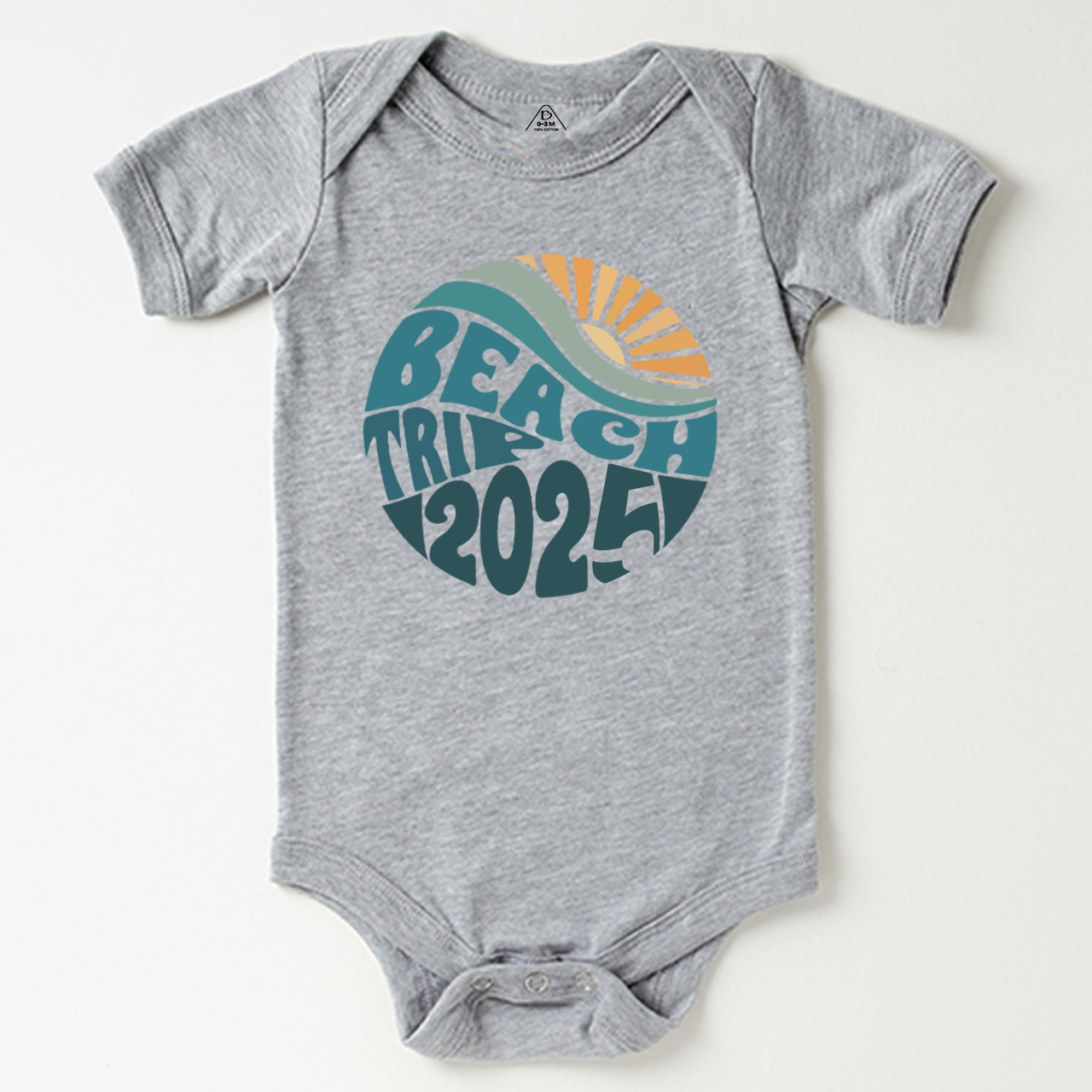 Beach Trip 2025 Bodysuit For Baby