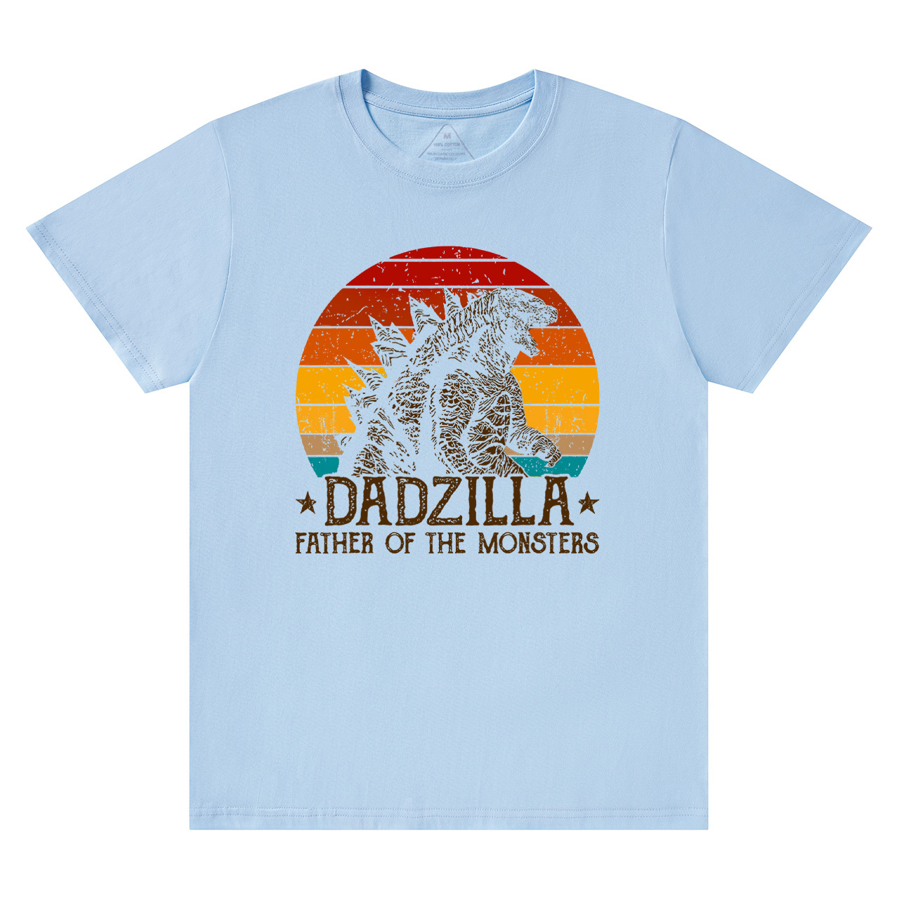 Dadzilla Father Of The Monsters Dad T-shirt