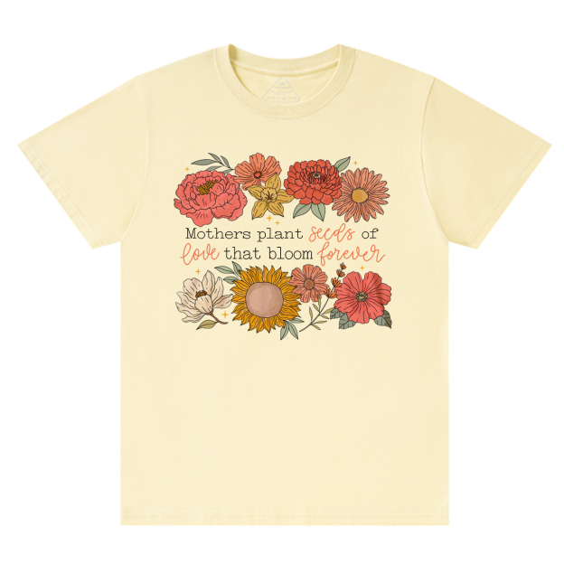 Retro Floral Mama T-Shirts