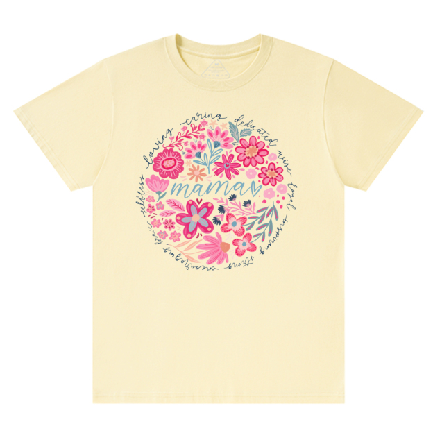 Boho Floral Mama T-Shirts