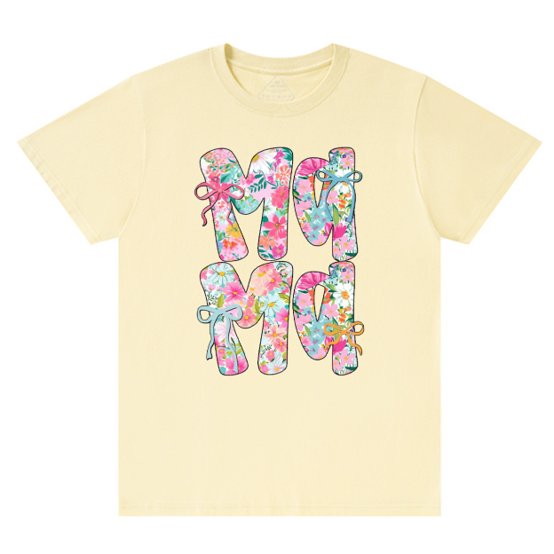 Colorful Flowers Mama T-Shirts