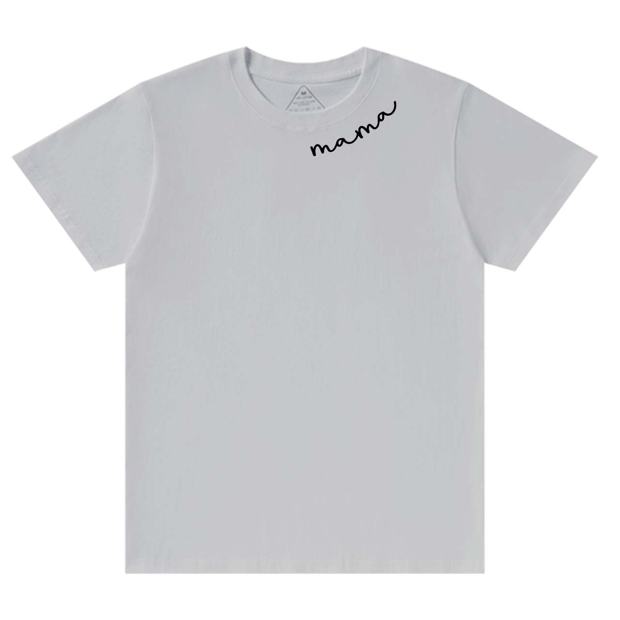 Collar Curved Mama Shirt For Mama