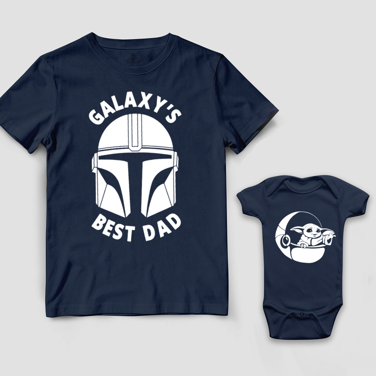 Galaxy's Best Dad Dad&Me Matching Shirts