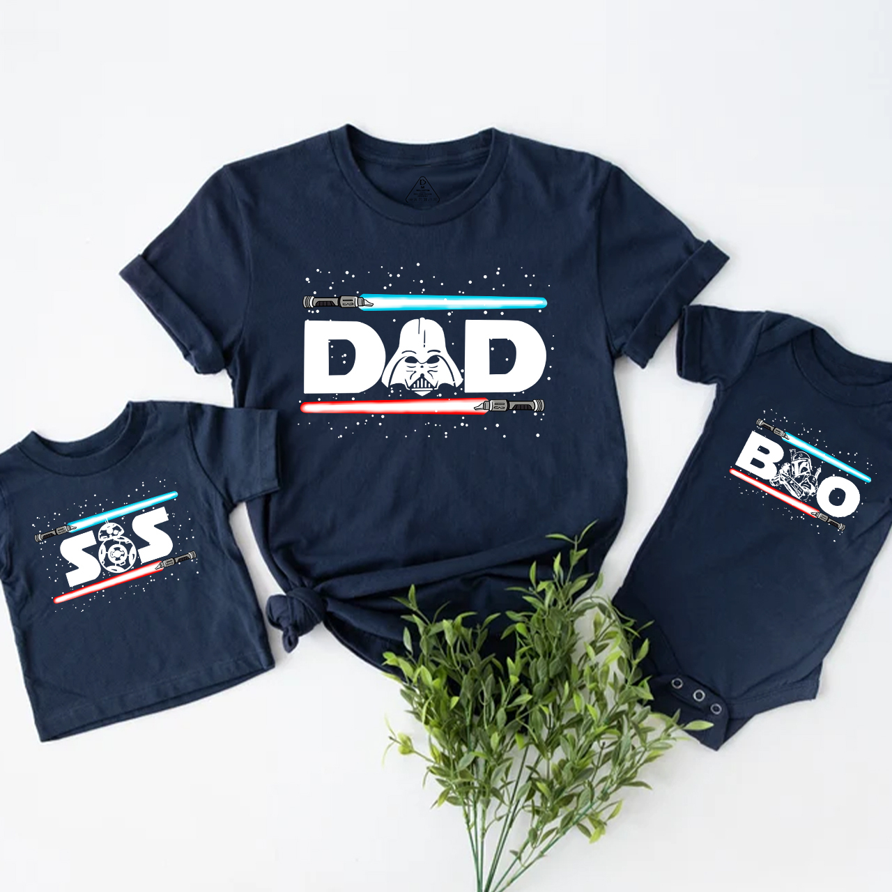 Personalized Galaxy Family Matching Tees Beepumpkin