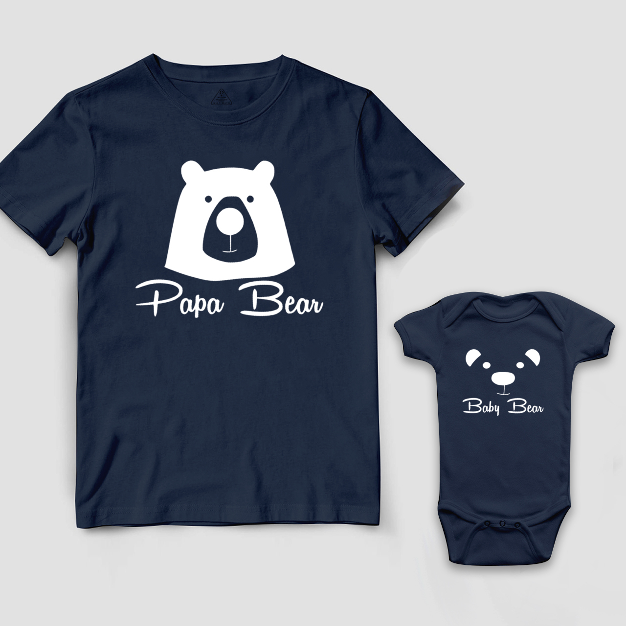 Papa Bear Baby Bear Dad&Me Matching Shirts
