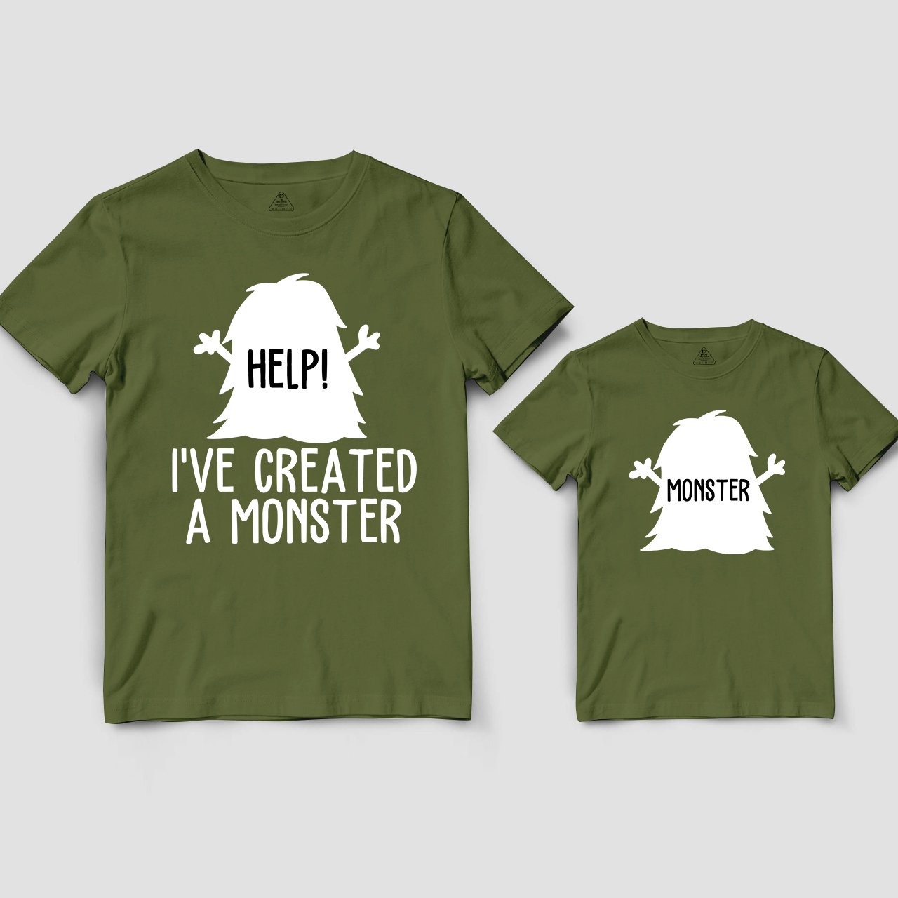 MONSTER Matching Tees For Dad and me