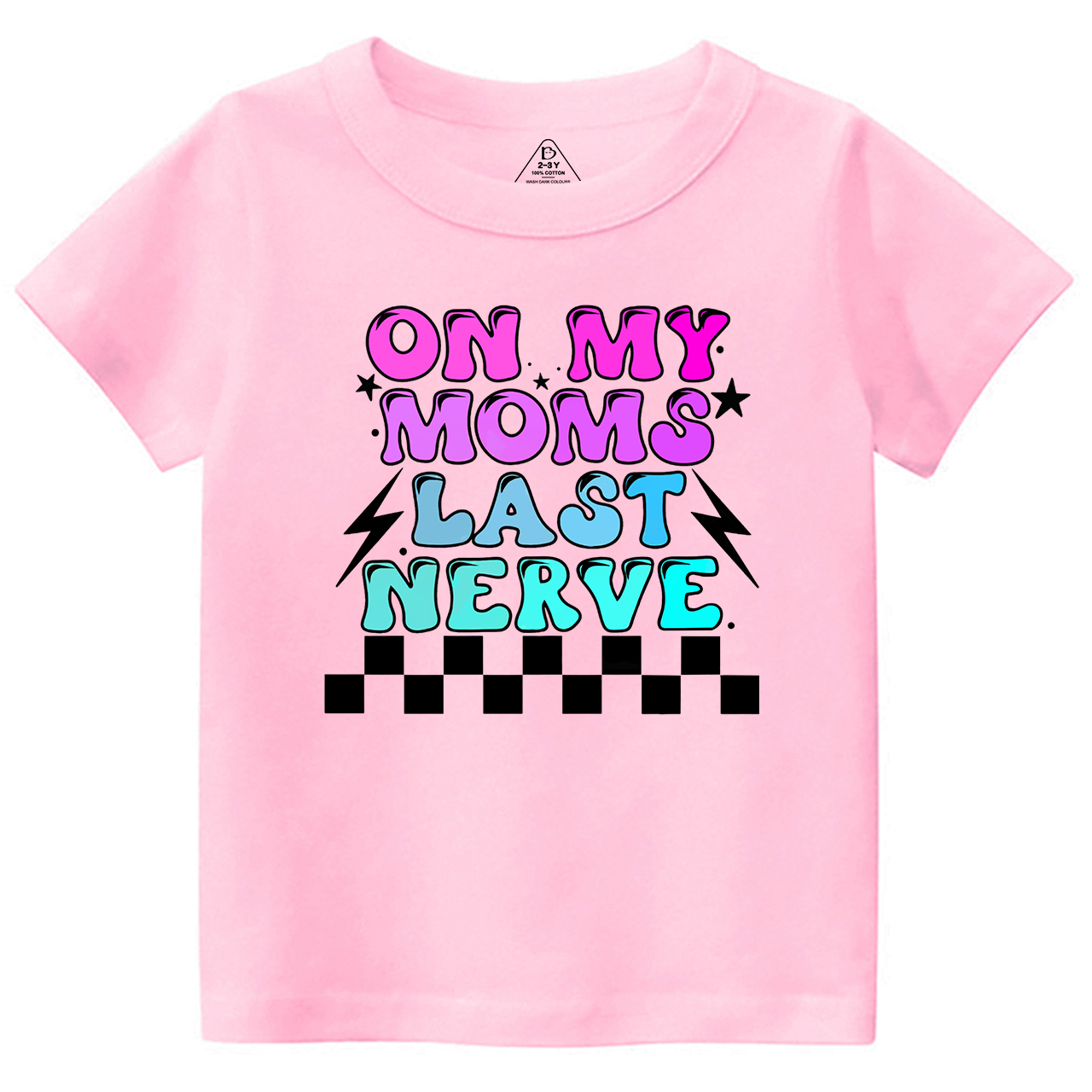 On My Mom's Last Nerve Toddler&Kid's Tees Beepumpkin7