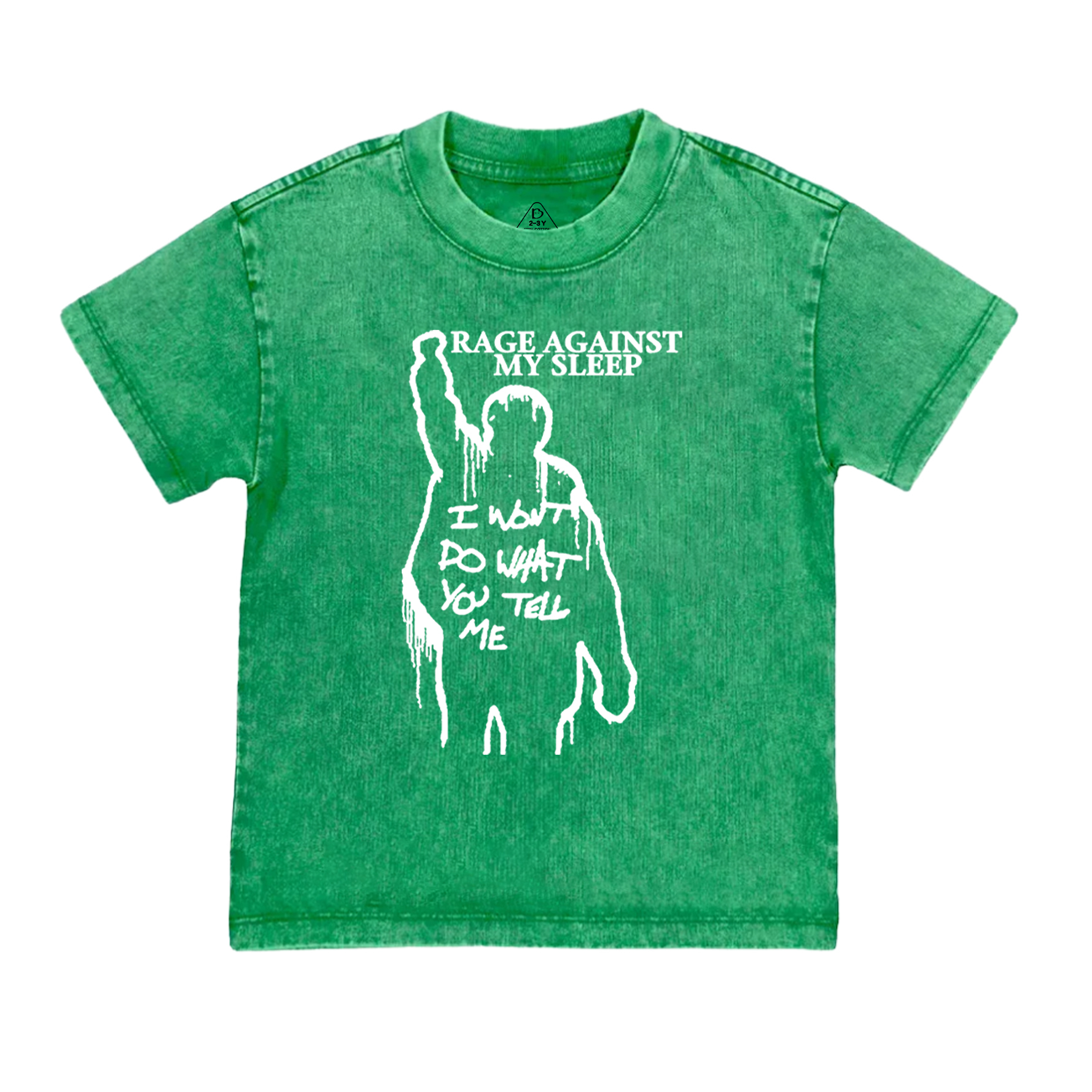 Rage Against My Sleep Toddler&Kids Washed Tees           Sale-Beepumpkin™