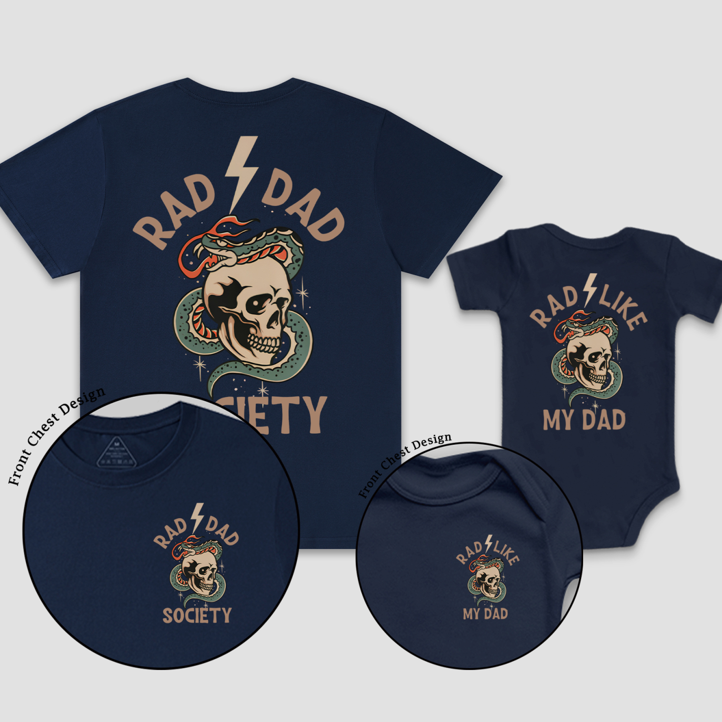 Rad Dad Society Dad&Me Matching Shirts