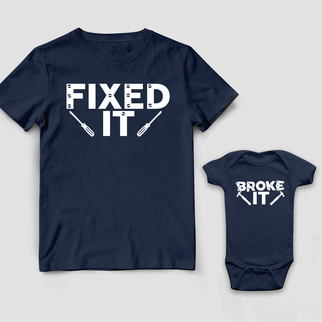 Broke It Fixed It Matching Shirt For Daddy And Me