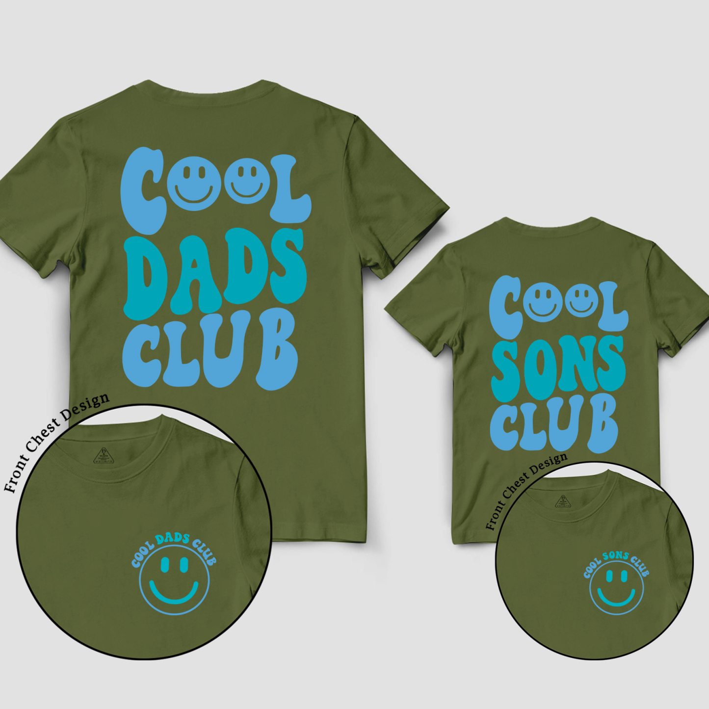 Cool Sons Club Dad&Me Matching Shirts