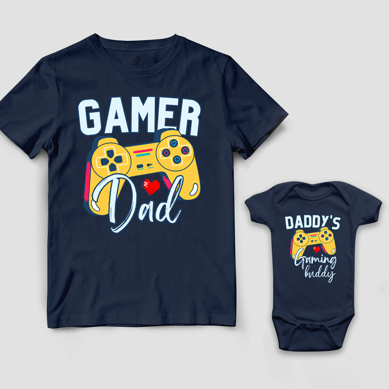 Daddy's Gaming Buddy Matching Shirts