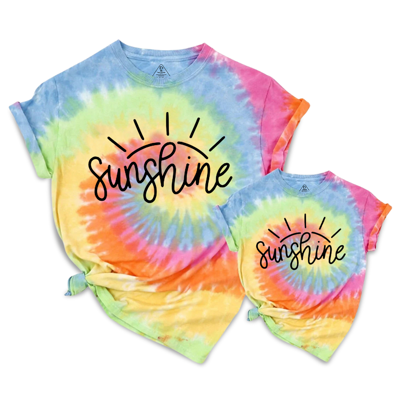 Sunshine Mom&Me Tie Dye Matching Tees