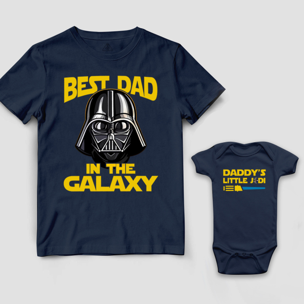 Best Dad In The Galaxy Dad&Me Matching Shirts