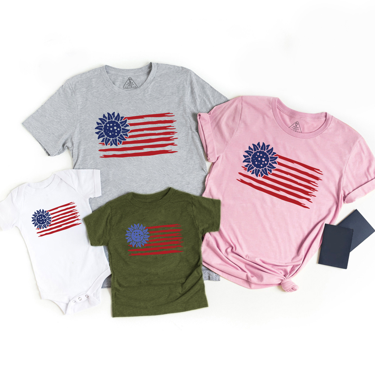 Fourth Of July Apparel Independence Day Family Matching Shirts