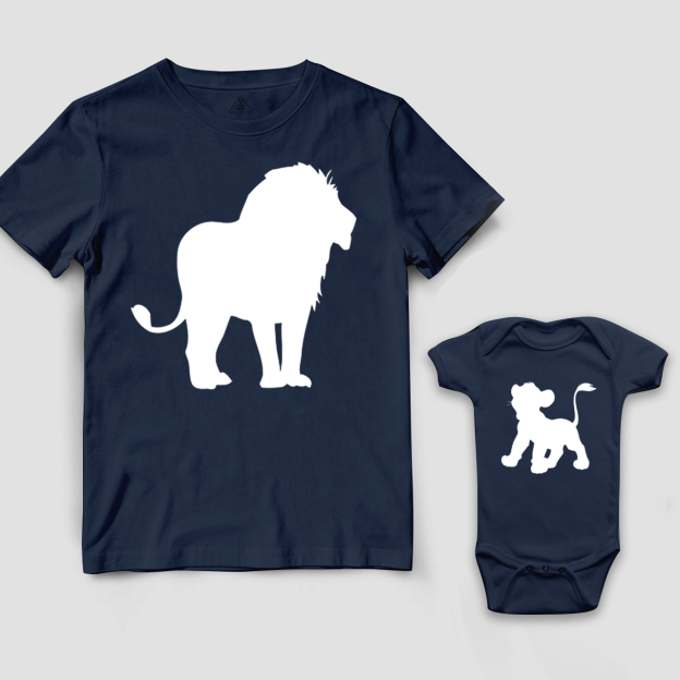 Lion Dad&Me Matching Shirts