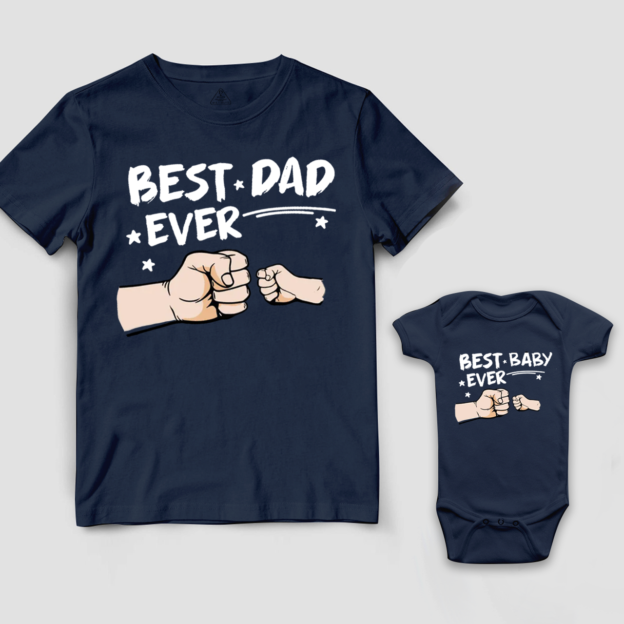 Personalized Best Dad Ever Dad&Me Matching Shirts