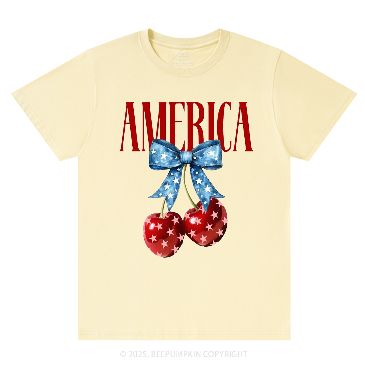 American Flag Cherry Mama T-Shirts