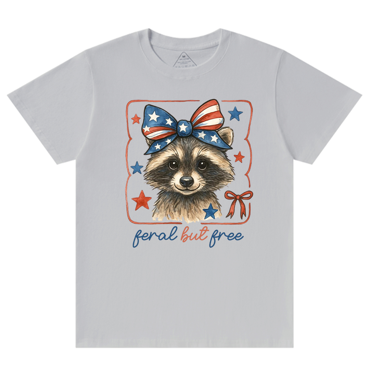 Feral But Free Raccoon Mama T-Shirts