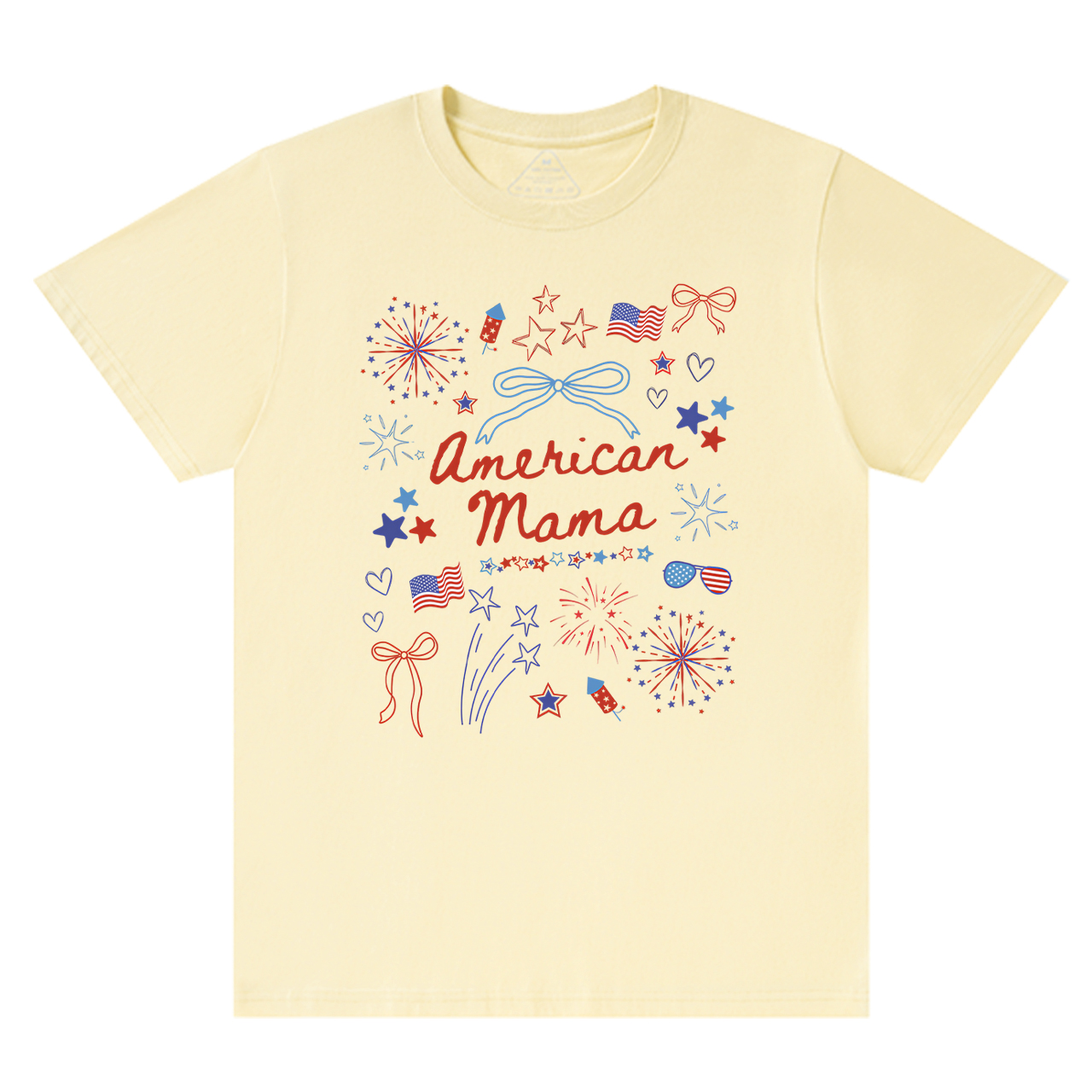 Comfort Colors 4th Of July Mama T-Shirts