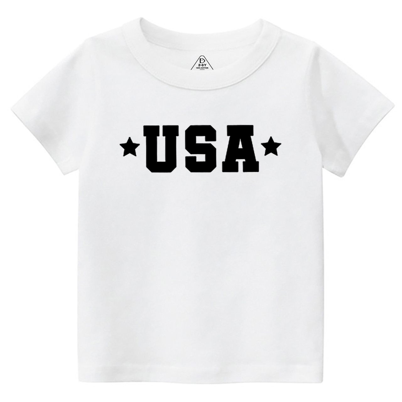 Star USA 4th Of July Eagle Toddler Tees